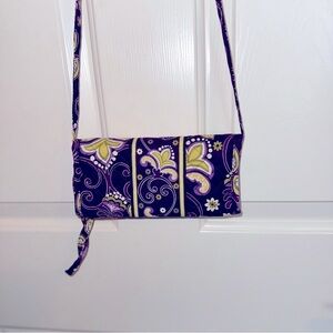 Stephanie Dawn - Purple Floral Women's Bag